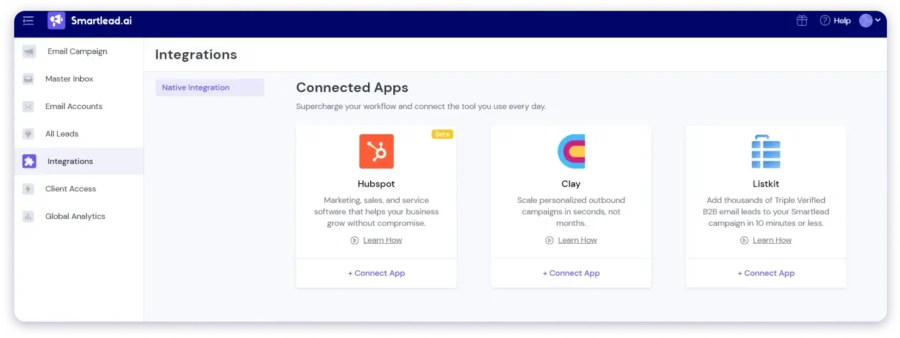 Smartlead-integration