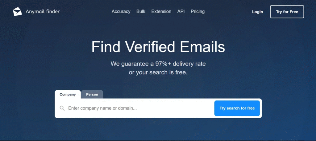 Anymail Finder email