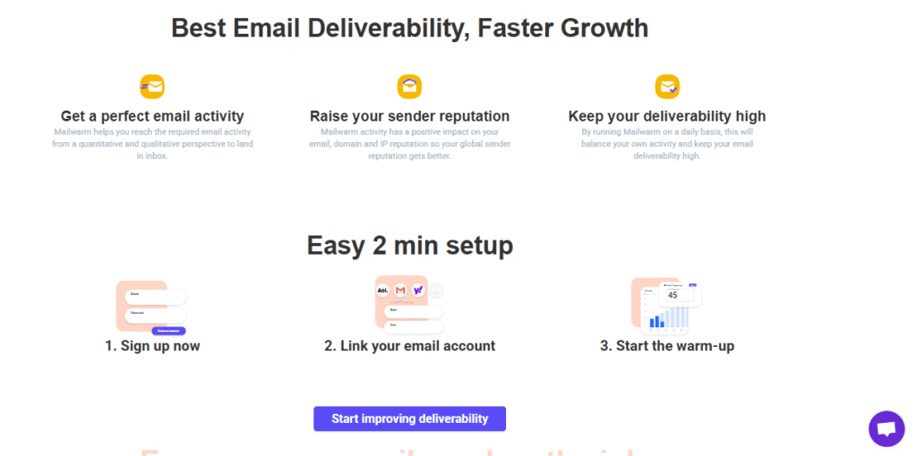 Mailwarm, email warmup tools