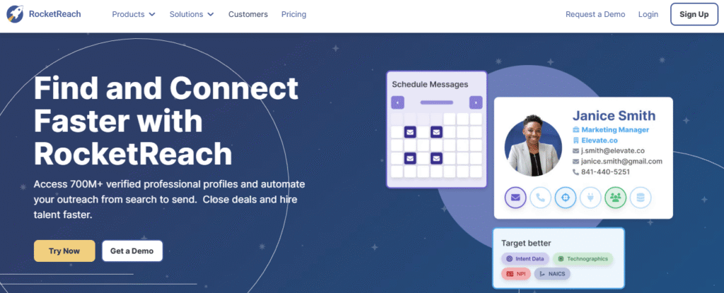 RocketReach, how to find someones phone number