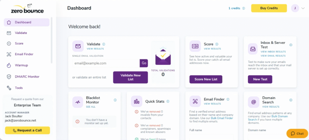 ZeroBounce Email Verifier