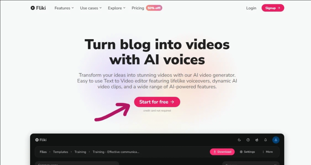 fliki luma ai alternative